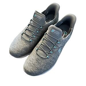 S SPORT by SKECHERS Women's Syrka Step-Ins Sneakers Gray 7.5